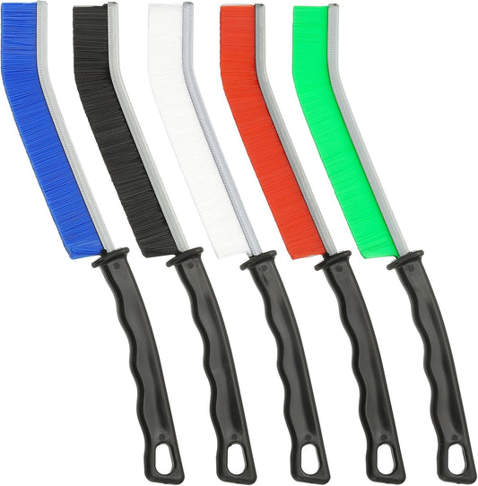 ya 26 10.21 baidi Hard Bristle Crevice Cleaning Brush, 5 Pcs Gap Cleaning Brush, 5 Colors