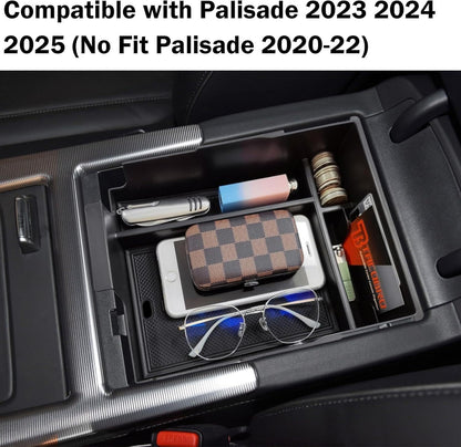 ya 5 8.10 For 2023-2025 for Hyundai Palisade Center Console Armrest Storage Box Accessories