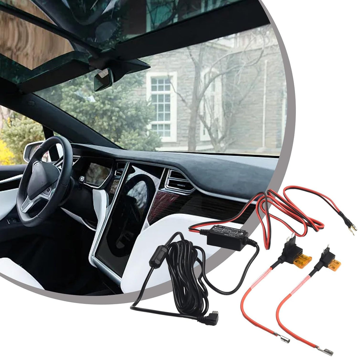 ya 4 8.14 Nextbase-Hardwire/Fuse-Kit for Dash Cam Camera/Power-Cable Series for