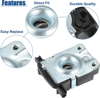 ya 10 9.16 baidi Front Left Hood Latch Actuator Assembly Suitable for BMW 323Ci Black Silver