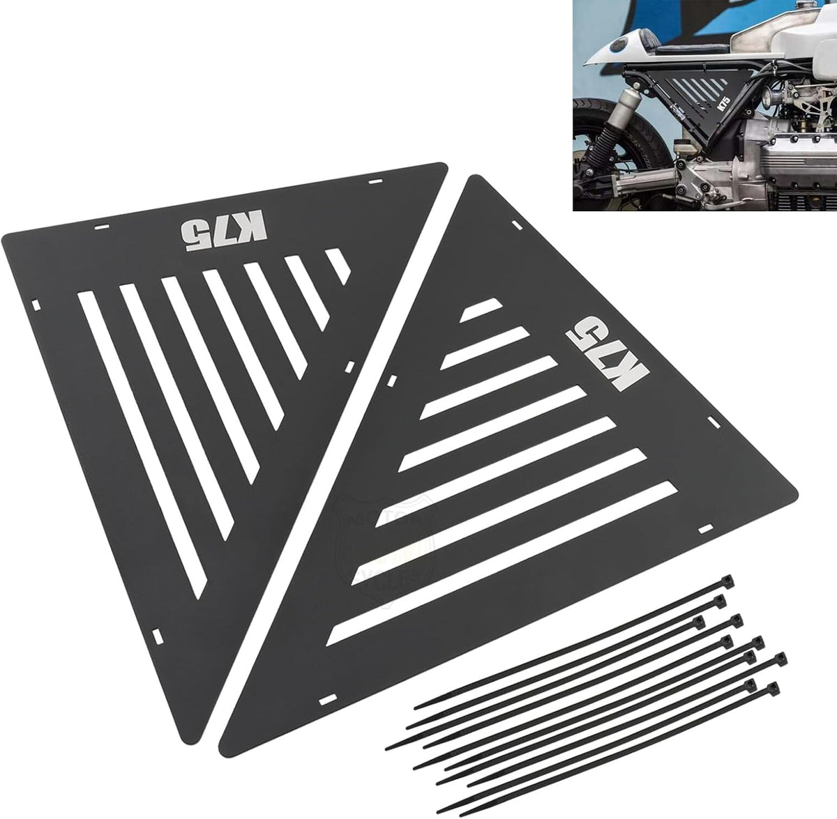ya 23 10.7 baidi Motorcycle side panel fairing trim and protection kit for BMW K75-
