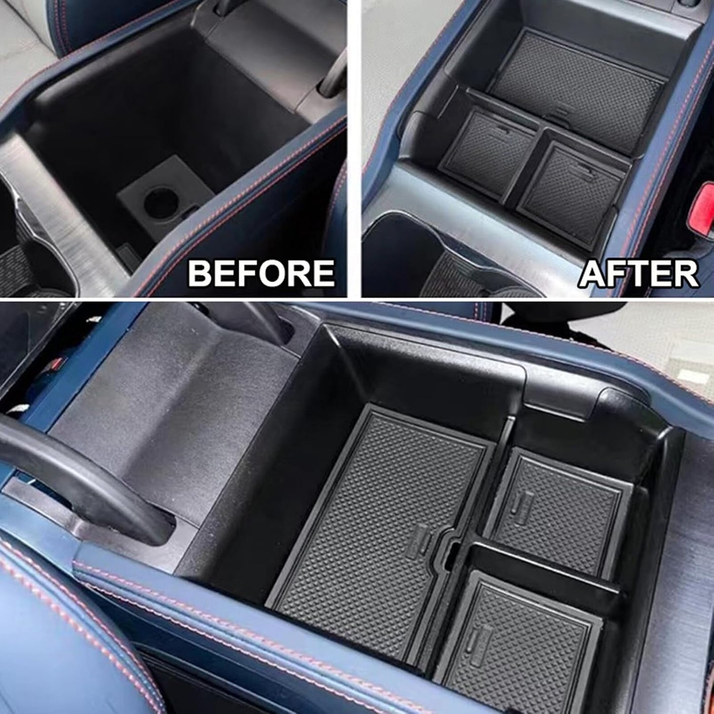 ya 4 8.24 baidi for BYD ATTO 3 2022 2023 2024 Car Armrest Storage Box Center Console Tray Pallet