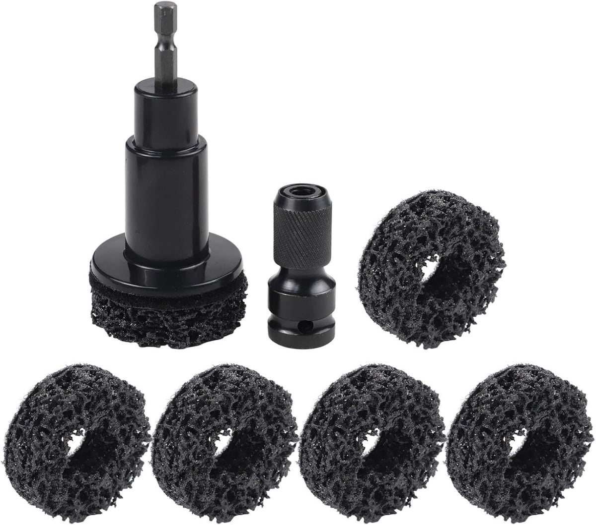 ya 13 9.15 baidi Comprehensive 8PCS Rust Removal Tools for Car Hub Shafts and Brake Disc Care