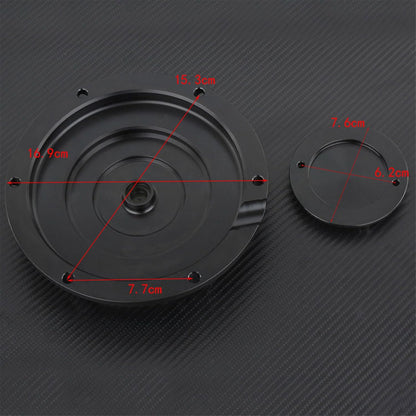 ya 4 8.8.2 Black CNC Derby Cover Timing Timer Cover Fit for Harley Sportster XL XR 2004-19