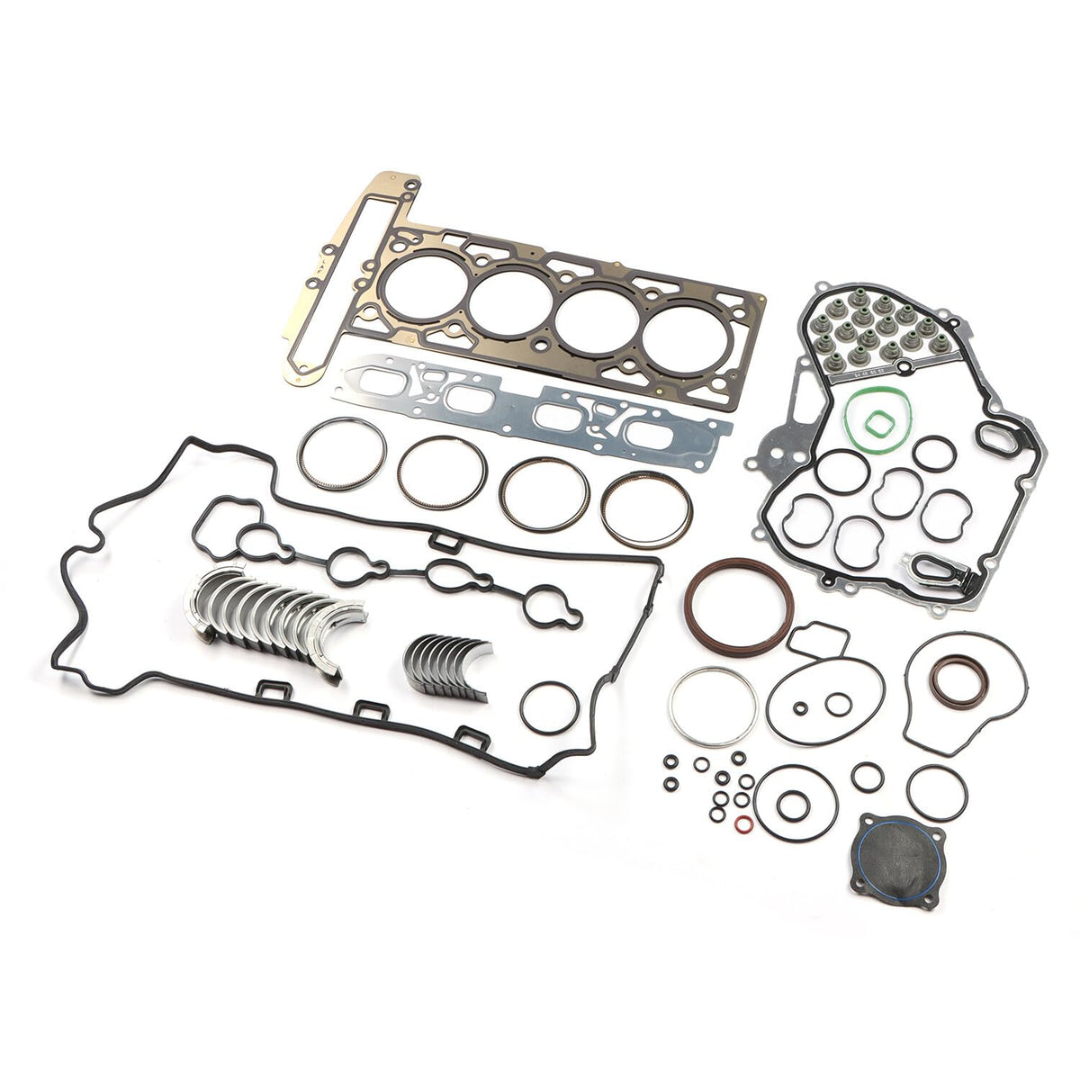 ya 4 8.8.2 for Buick for Chevrolet for Pontiac for Saturn 06-17 2.4L Full Gasket Set Bearings Rings