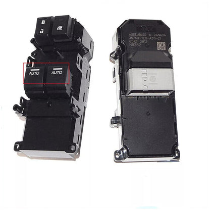 ya 4 8.8 Master Power Window Door Switch for 2009 2010 2011 2012 2012 for Honda for Accord EX L