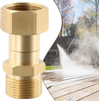 ya 26 10.21 baidi M22 14mm Thread-Pressure Washer Swivel Joint Kink-Connector Hose Fitting AU