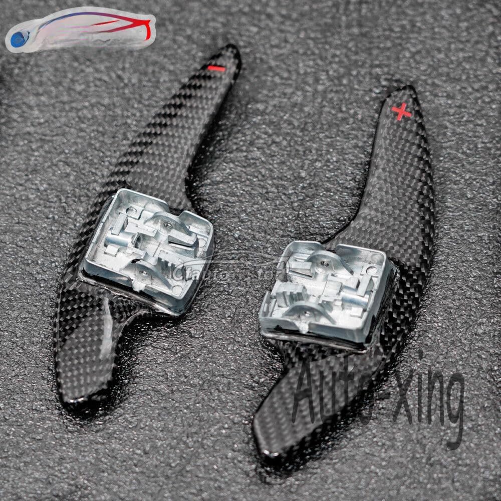 ya 5 8.10 Real Carbon Paddle Shifter for Chevrolet for Corvette C7 Camaro Steering Wheel 2014+