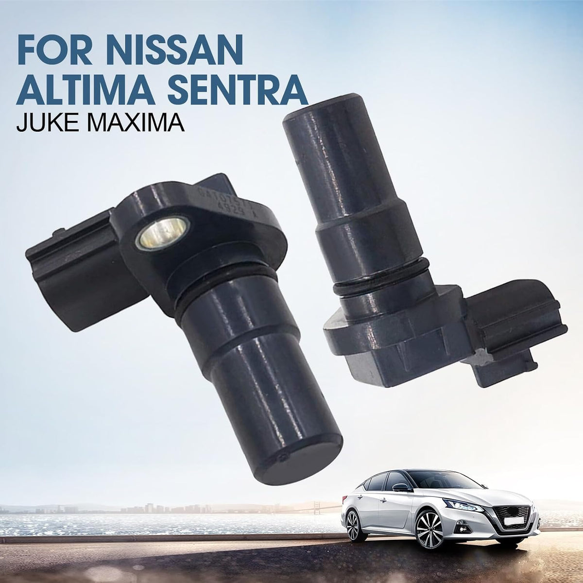 ya 6 8.14 2 Pack Transmission Speed Sensor Automatic Transmission 31935-8E007 for Nissan Altima Juke