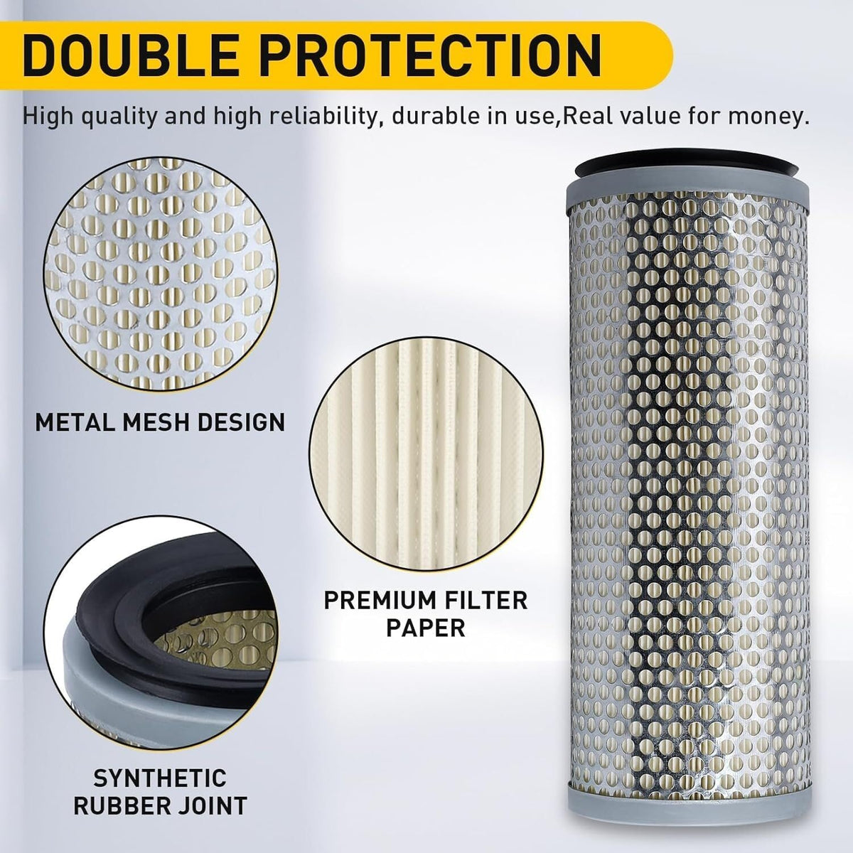 ya 23 10.7 baidi 7081308 Air Filter for Polaris Ranger 400 500 700 Crew 500 MVRS 800 2006-2014