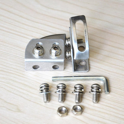 ya 6 8.14 Car Bumper License F for Ram e Plate Relocator Bracket Metal Holder Angle Adjustable