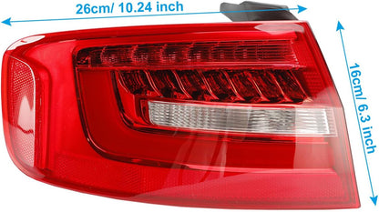 ya 10 9.16 zhengce Left Outer Rear Tail Light Lamp 8K5945095AC for Audi A4 B8.5PA 2013-2016