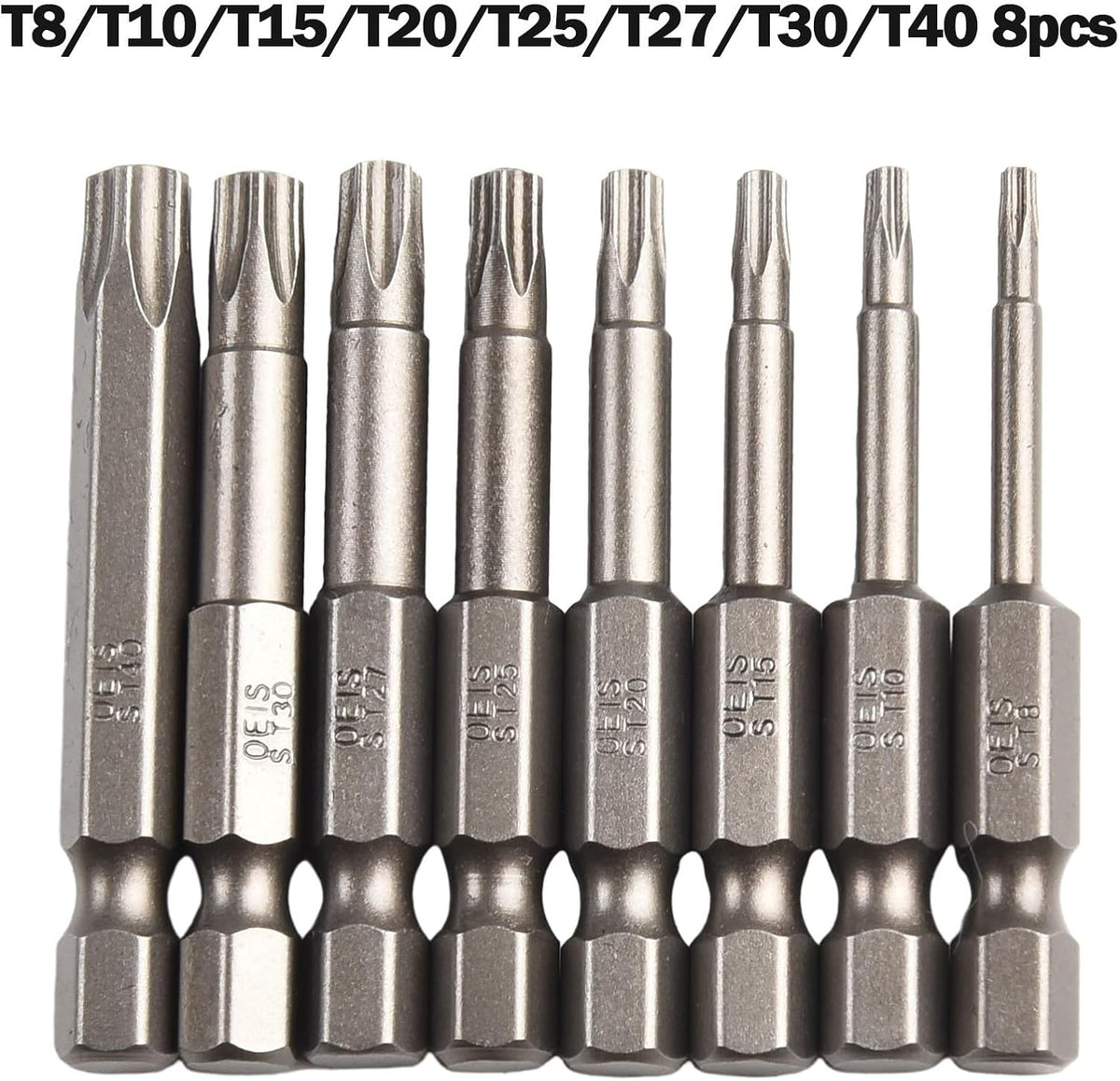 ya 26 10.21 baidi Conveniently Designed 8Pcs Hex Shank For Torx Screwdriver Bits for Easy Use