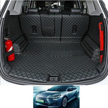 ya 4 8.10 Leather Boot Cargo Liner Tray Rear Trunk Floor Mat Compatible for bZ3 2023+
