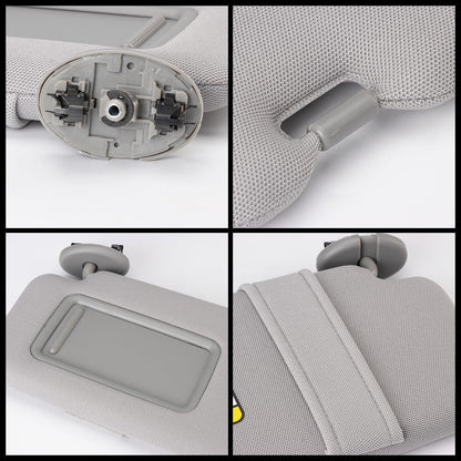 ya 11 9.14 baidi1 Piece 74320-02711-E0 Gray Left Driver's Side Sun Visor Suitable for Toyota for Corolla 2009-2013