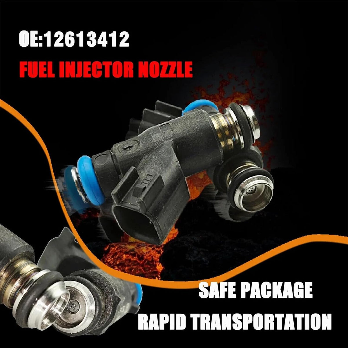 ya 10 9.16 baidi 8pcs New GM Fuel Injectors 12613411 for GMC for Chevrolet 4.8L 5.3L