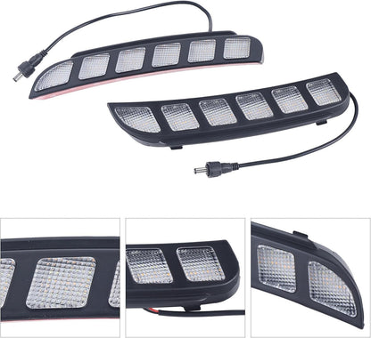 ya 14 9.20 zhengce Suitable for 2016-18 for Ford Explorer LED daytime running lights DRL signa-1