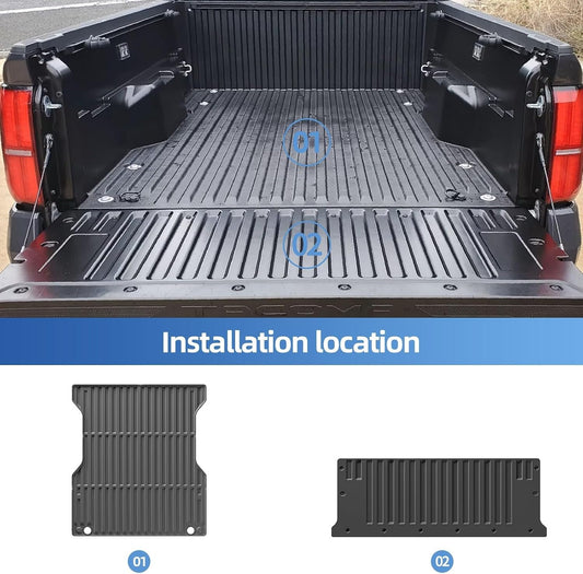 ya 4 8.10 for Toyota Tacoma 2024 Only Fit 6FT Truck Bed Liner Pad TPE Car Truck Bed Mat