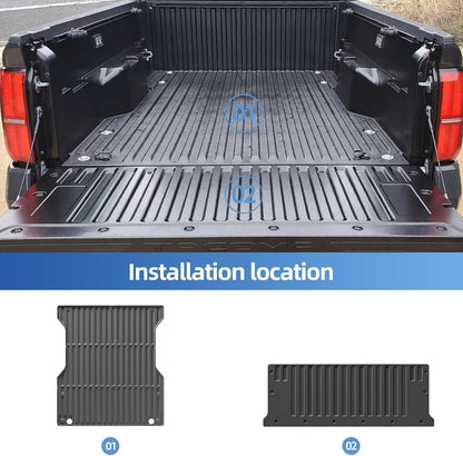 ya 7 8.24 baidi for Toyota Tacoma 2024 Only Fit 6FT Truck Bed Liner Pad TPE Car Truck Bed Mat