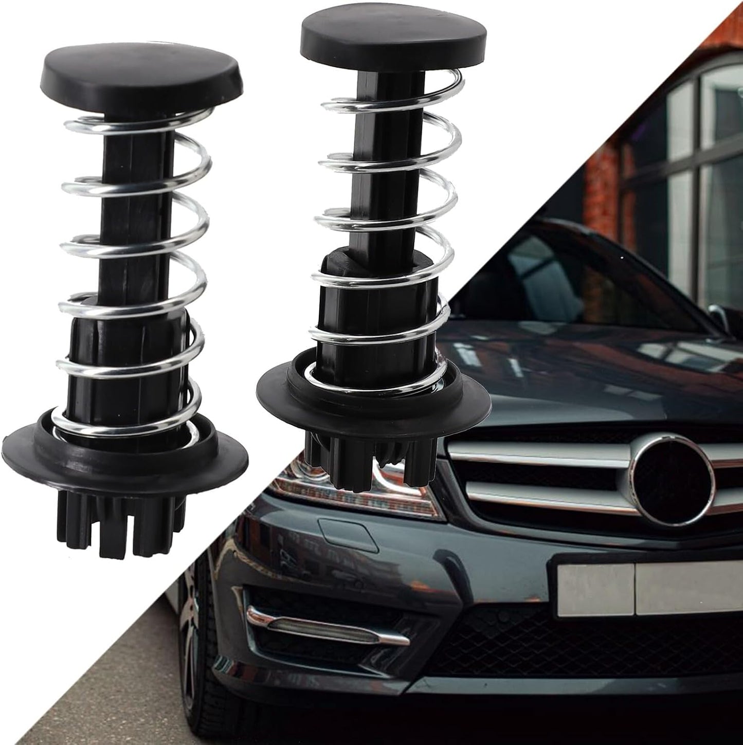 ya 4 8.14 2pcs for W204 W212 X204 C63 C250 C300 C350 Cover Springs Parts