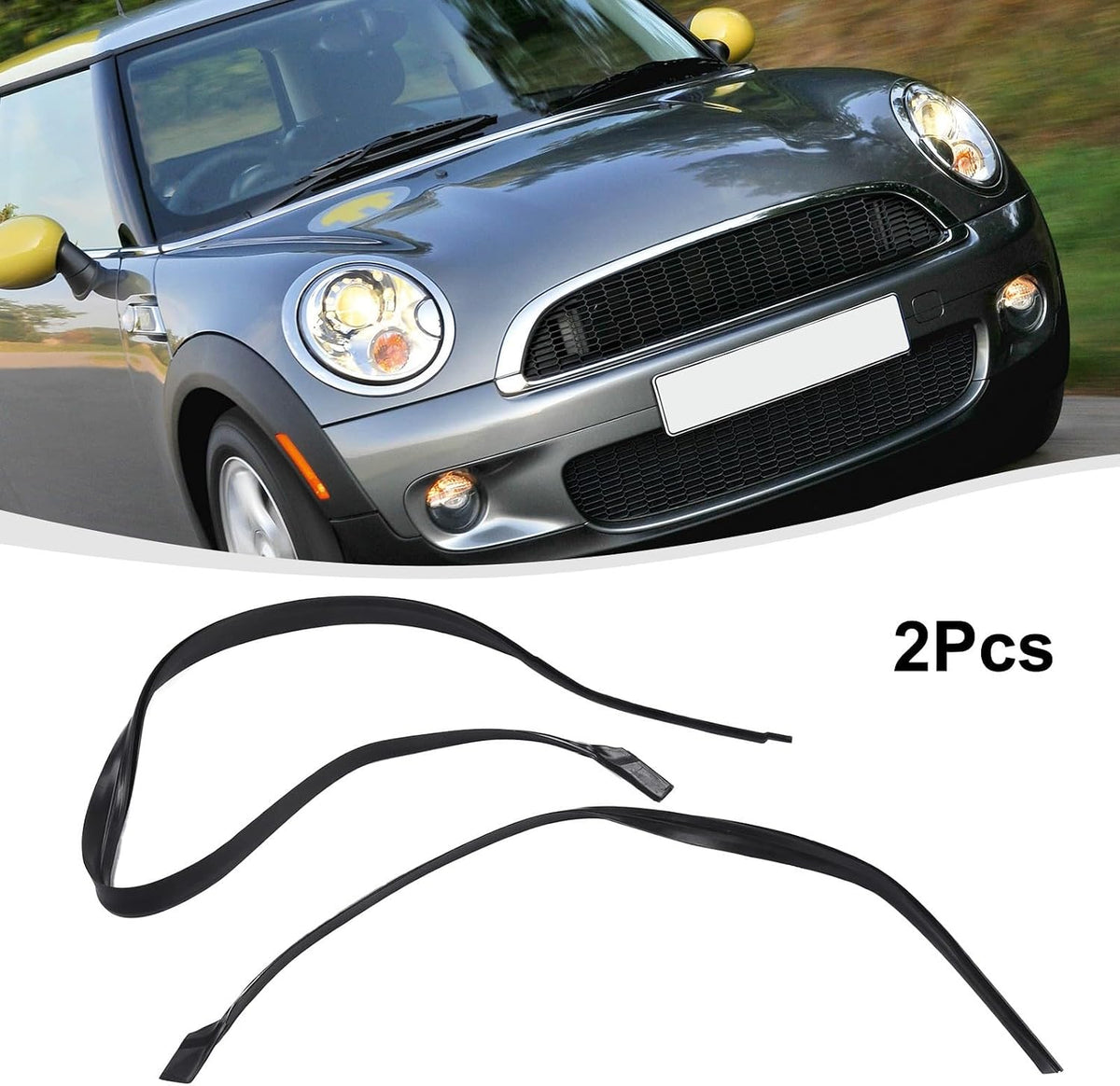 ya 23 10.7 baidi Direct Replacement Windshield Wiper Cowl Seal For For for Mini R55 R57a