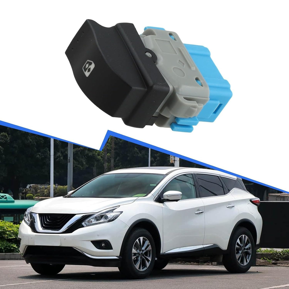 ya 23 10.7 baidi Front Left Window Control Button Replacement for Kangoo II Master III NV400