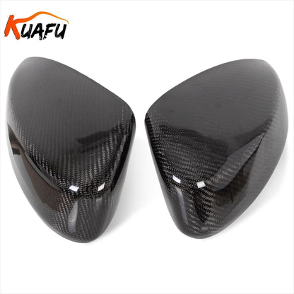 ya 11 9.14 baidiPair Carbon Fiber Style Mirror Cover Cap For 2003 2004-2007 for Infiniti G35 Coupe