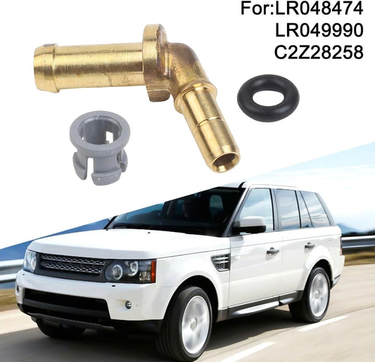 ya 2 8.15 Thermostat Water Outlet Tube Connector Kit for Range for Rover LR Sport Discovery 4