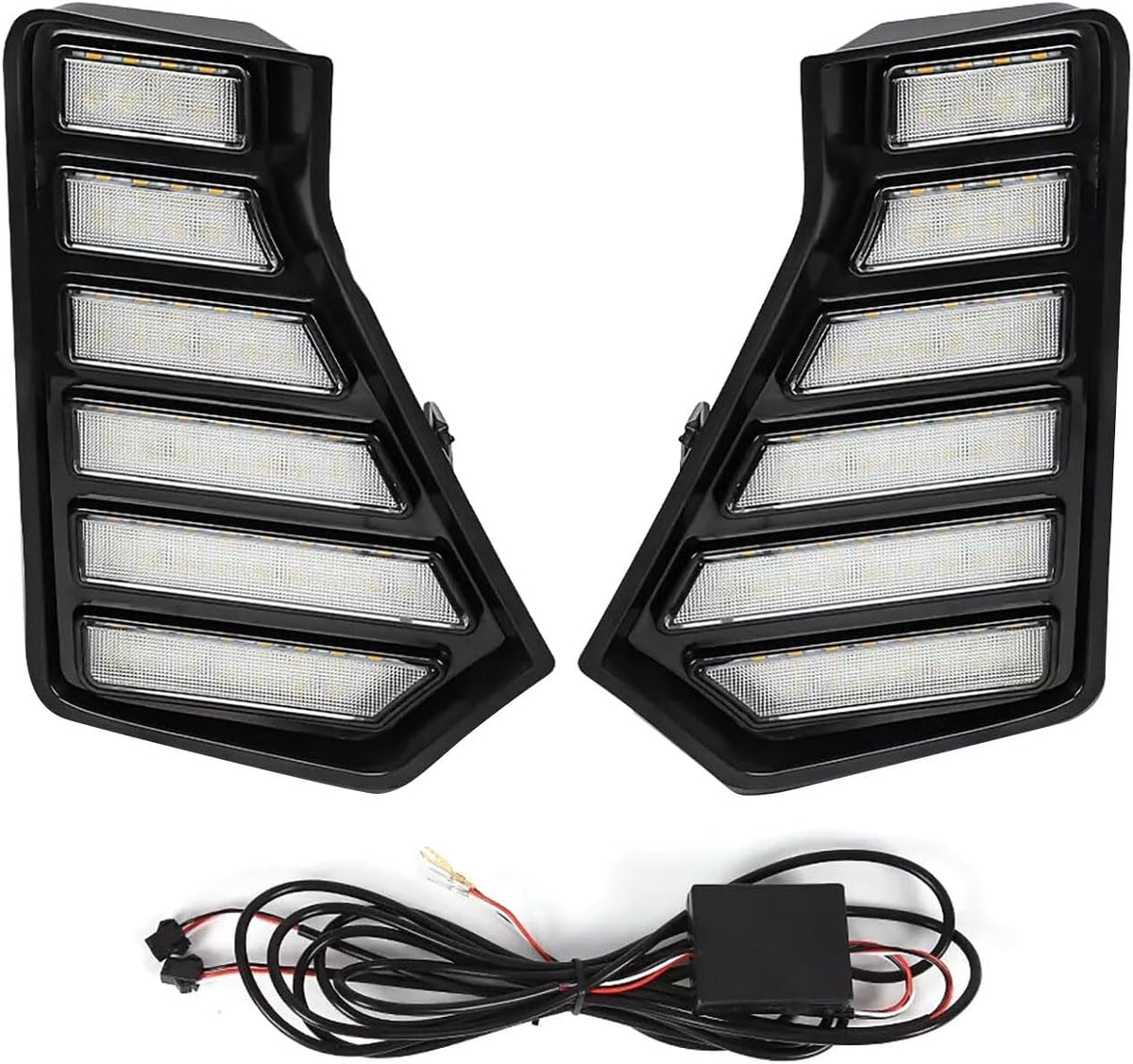 ya 9 10.24 Front LED Fog Light Daytime Running Lamp Accessories for Toyota Tacoma 2024-25