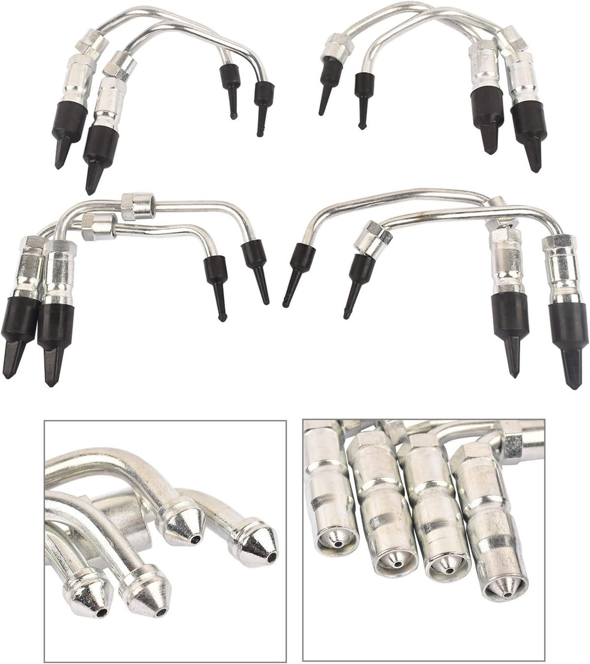 ya 10 9.16 baidi 8-Pack Fuel Injection Line Kit for 2004.5-2005 for Chevrolet for GMC 6.6L LLY Du for Ram ax 97378826-