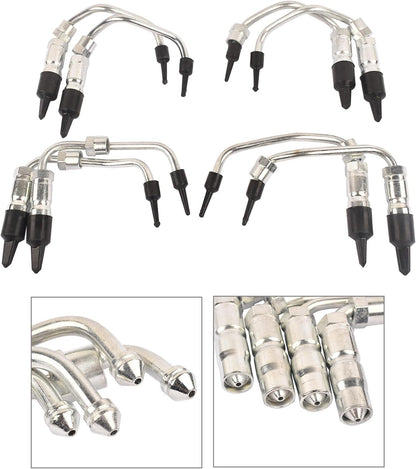 ya 10 9.16 baidi 8-Pack Fuel Injection Line Kit for 2004.5-2005 for Chevrolet for GMC 6.6L LLY Du for Ram ax 97378826-