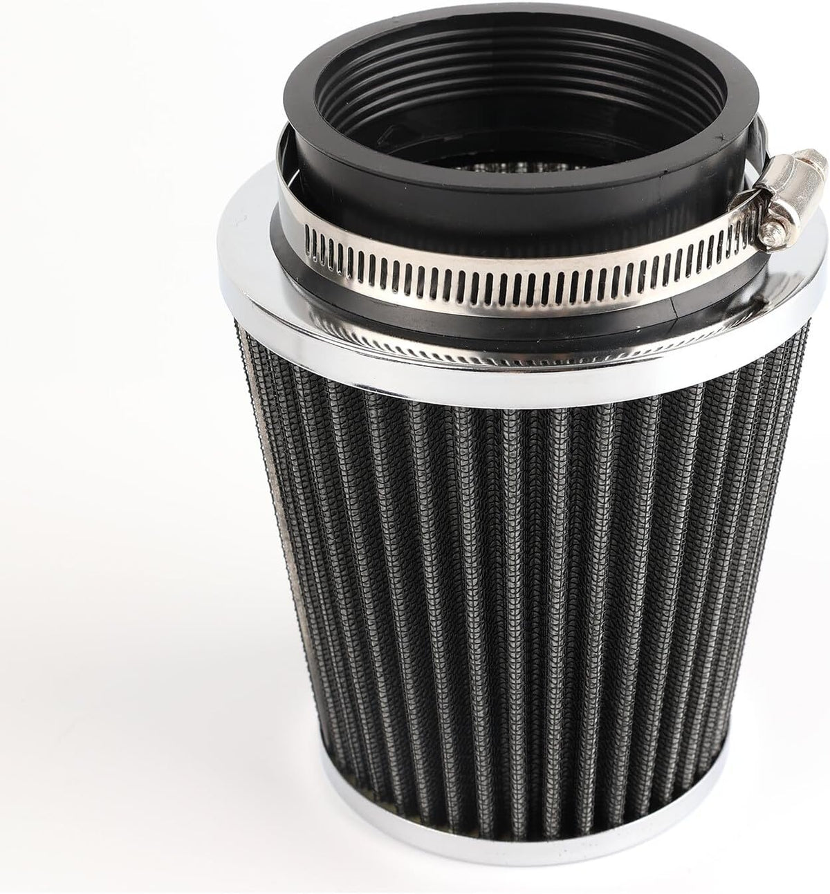 ya 23 10.7 baidi Silver 3 Universal Car Cold Air Intake Cone Pod Filter Tapered High Perfor for MAN ce