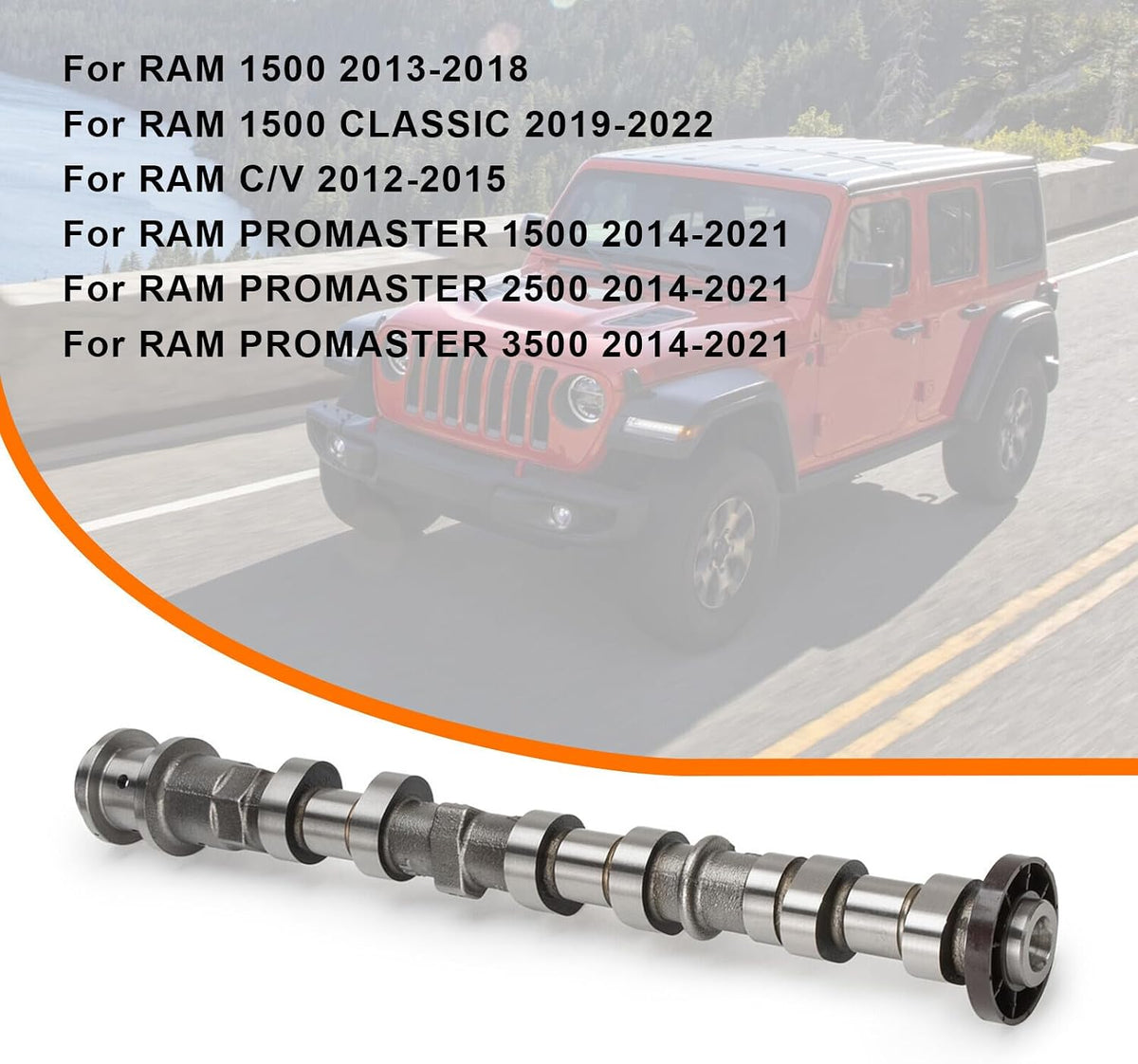 ya 12 10.8 baidi Left Side Camshaft for Chrysler for Dodge for Challenger for Jeep for Ram New 5184377AE