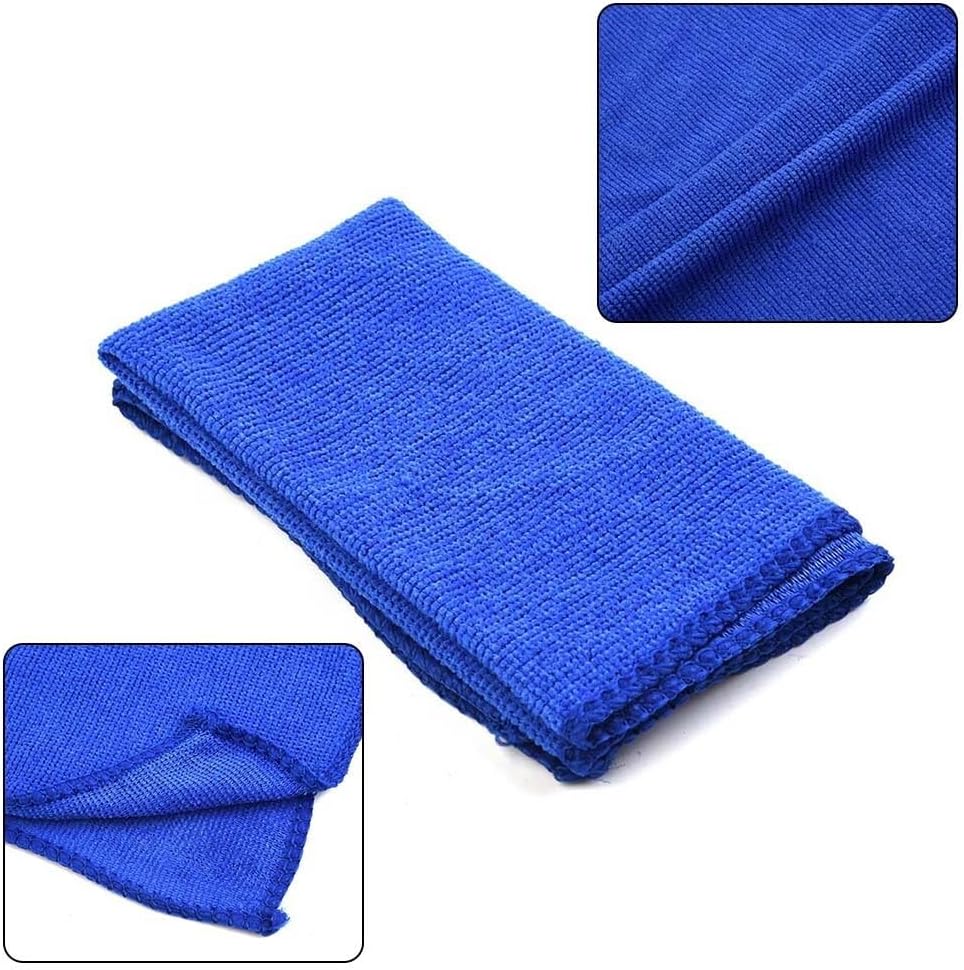 ya 4 8.8.2 Quick Drying and Lint Microfiber Towel for Kitchen Car Home Blue 30 * 30CM