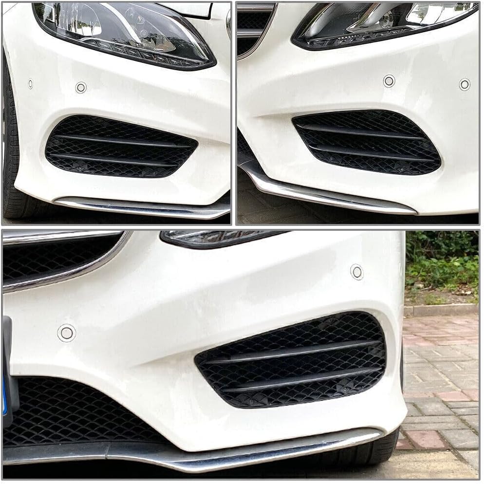 ya 4 8.14 2x Front Bumper Fog Lamp Grille Fit for Mercedes-Benz E Class W212 2013-2015 2014