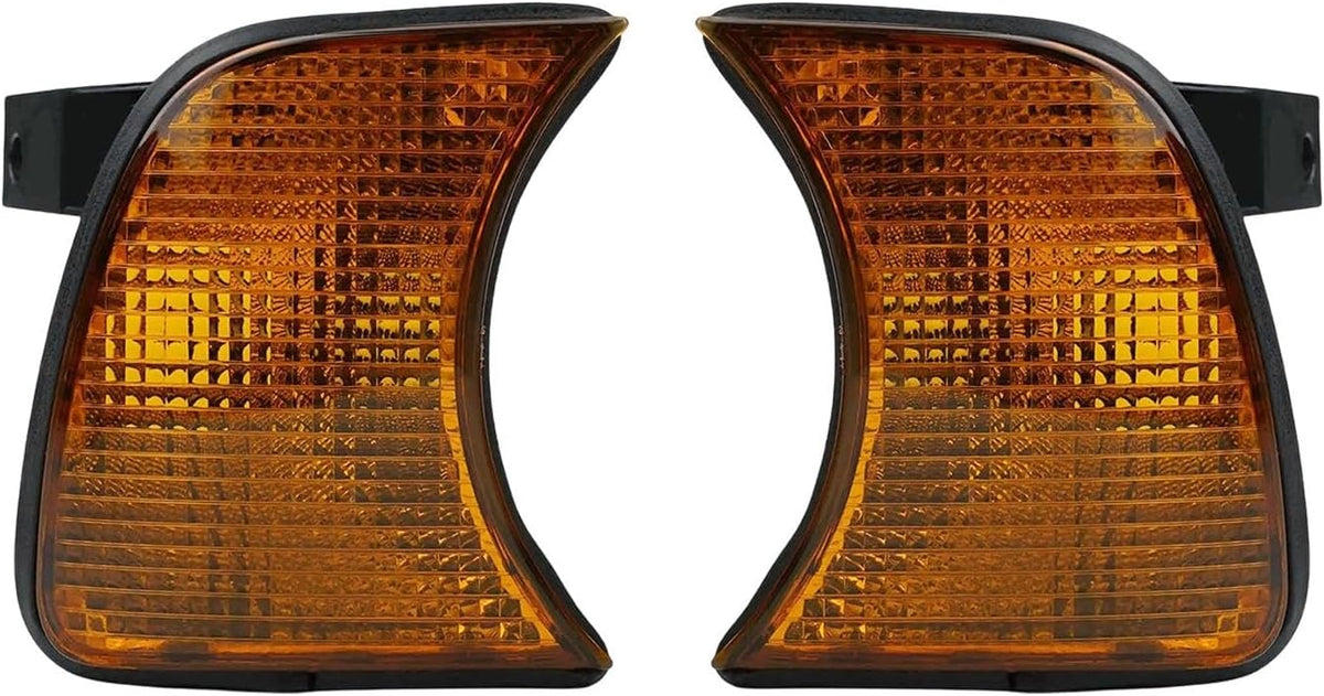 ya 6 8.14 for for BMW 5-Series E34 1989-1995 Corner Lights Turn Signals Light Without Bulbs