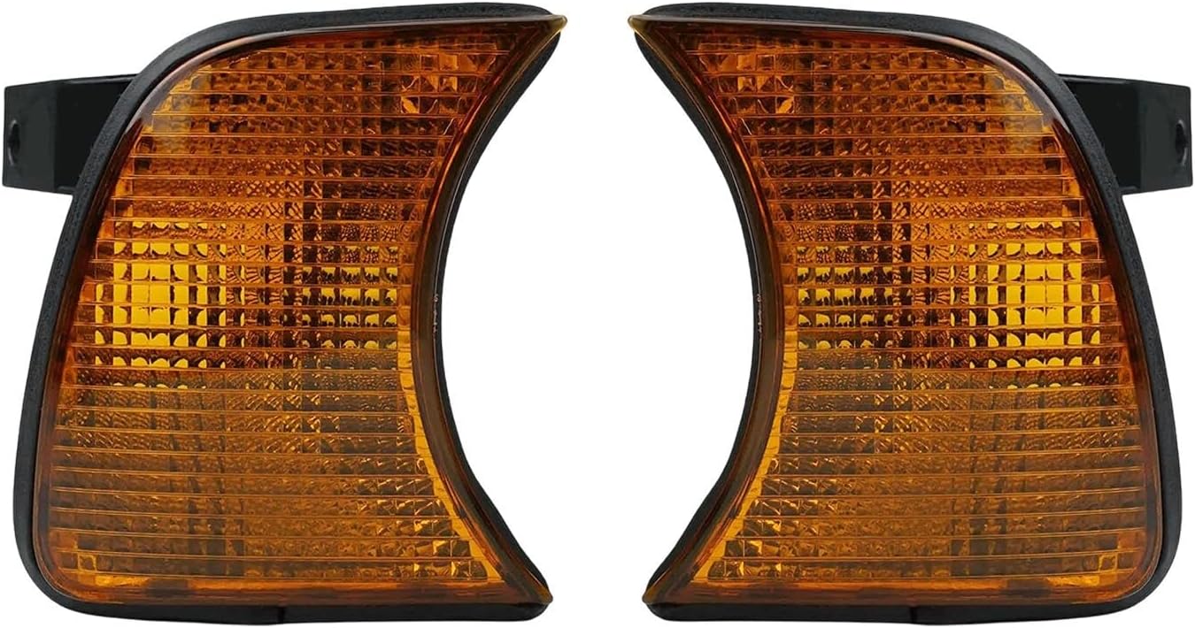 ya 6 8.24 baidi for for BMW 5-Series E34 1989-1995 Corner Lights Turn Signals Light Without Bulbs