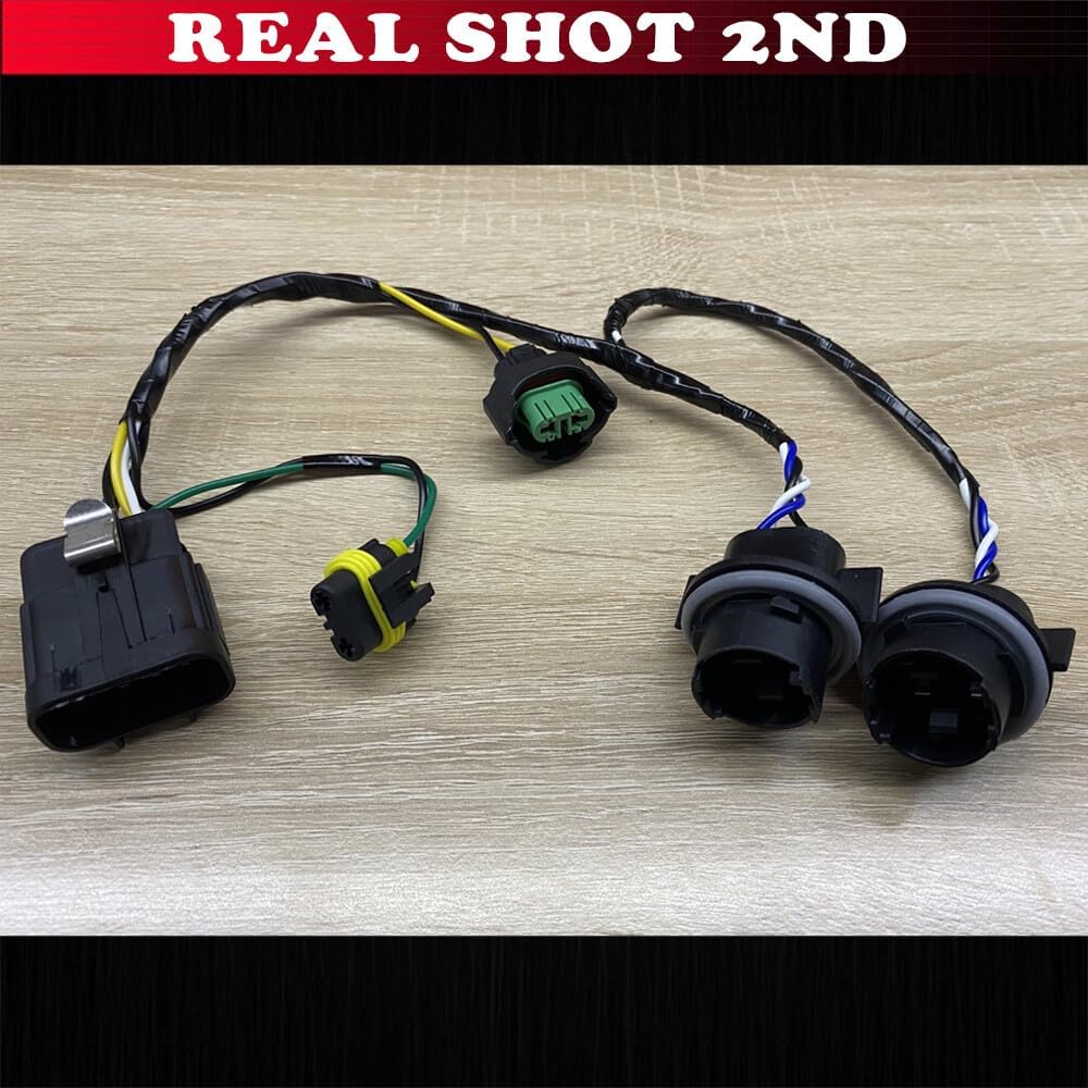 ya 6 8.14 2PCS Headlight Wiring Harness For 2007-2013 for Chevrolet for Silverado 2500 HD 2596280*