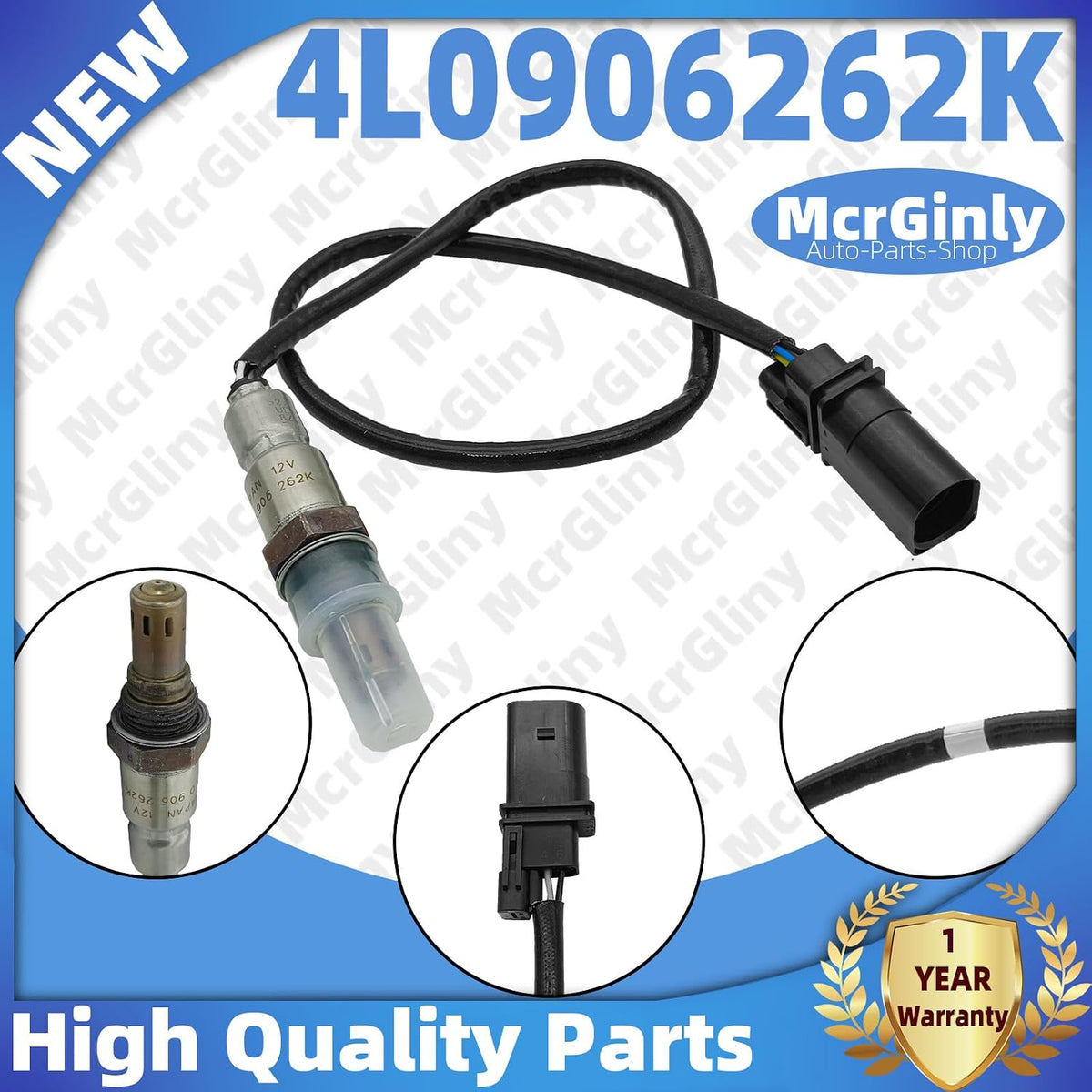 ya 9 10.24 Front Upstream Oxygen Sensor for VW Touareg 2013-2018/ for Audi Q7 2010-2015 3.0T