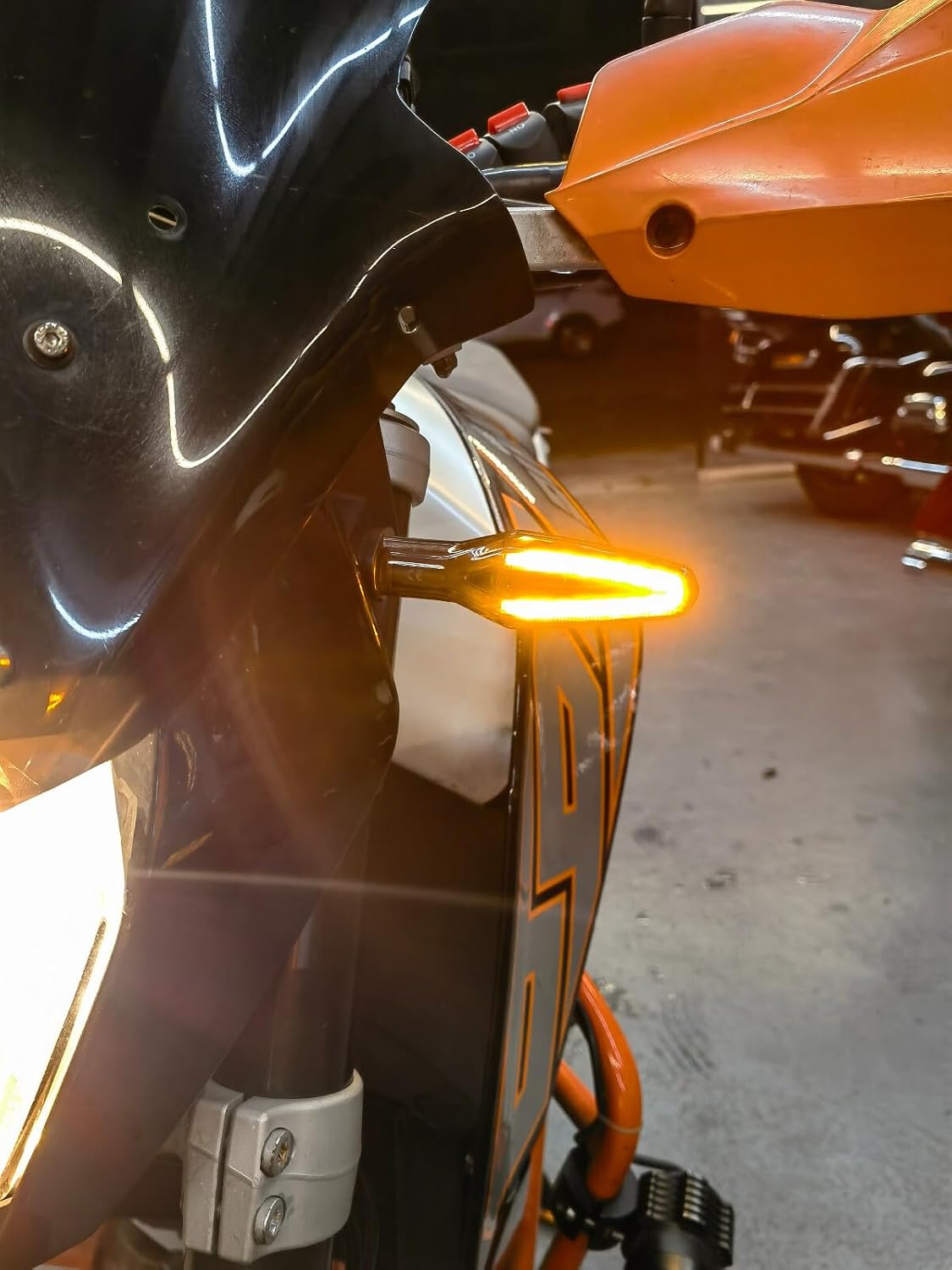 ya 13 9.15 baidi LED Turn Signal Light Indicator For HUSQVARNA Supermoto 701 Enduro 701 2016-2025