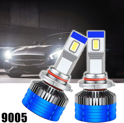 ya 4 8.8 2Pcs 9005 LED Headlight Kit Bulbs 6000K Driving Light Fog Lights Bright Car