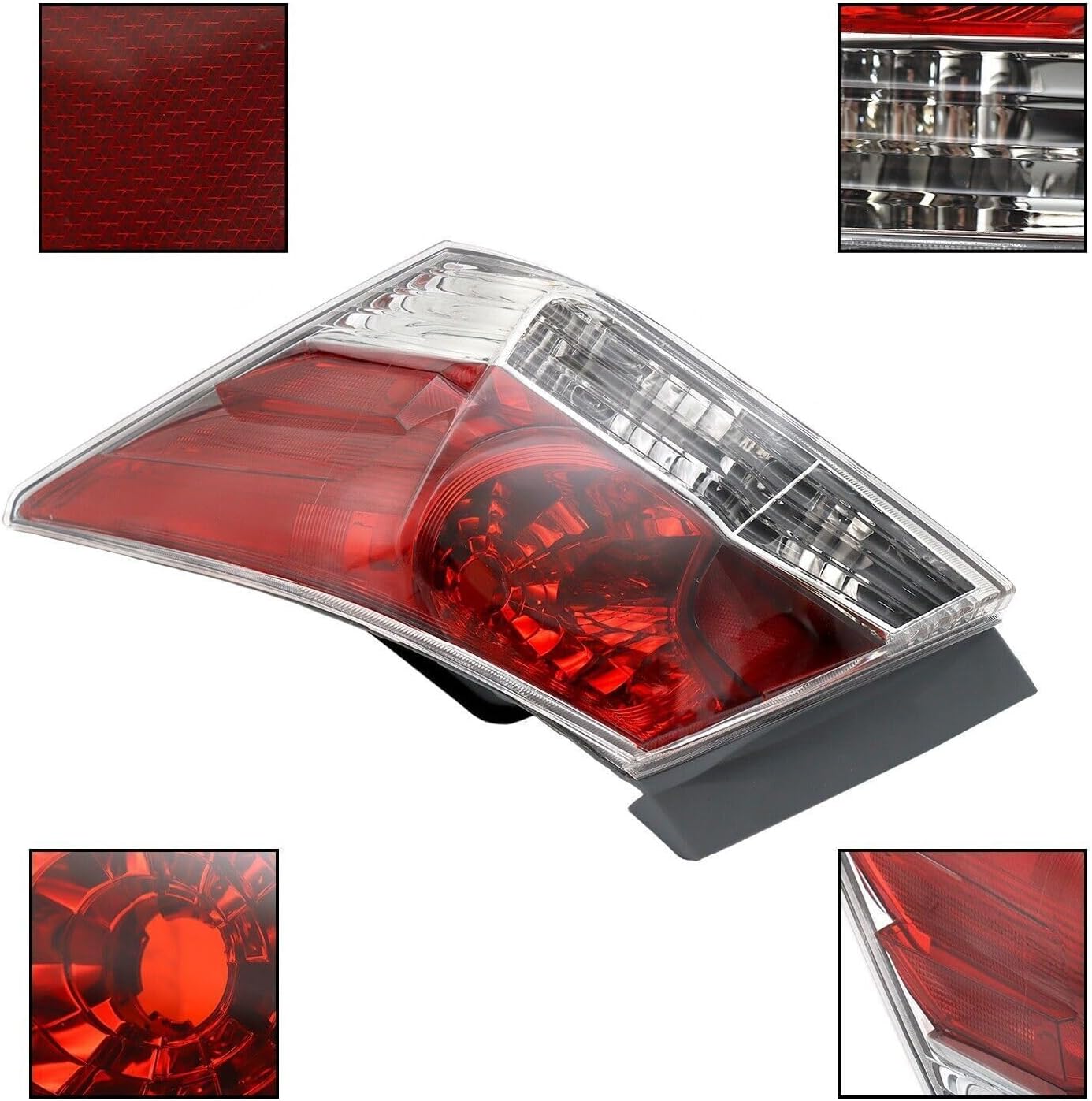 ya 2 8.15 1 piece suitable for the left passenger side taillight of for Honda for Accord 4-door sedan from 2008 to 2012