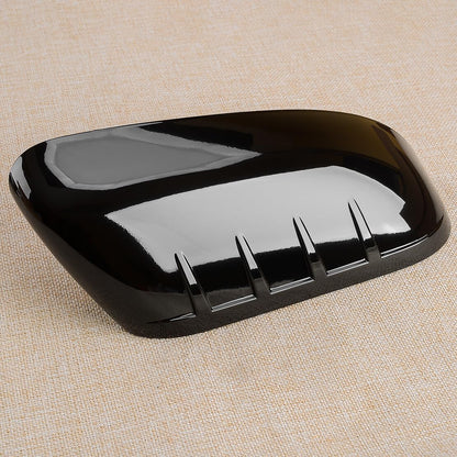 ya 9 10.24 Gloss Black Side Mirror Cover Fits for Explorer 2011 2012 2013 2014 2015.