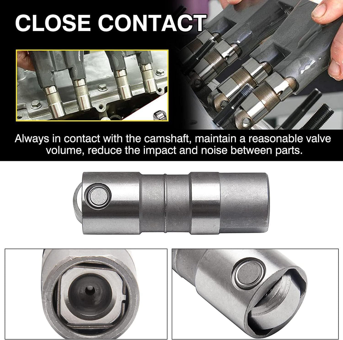 ya 12 10.8 baidi Set of 16 Active Fuel for MAN agement AFM DOD Valve Lifter for Chevy GM 5.3/6.0/6.2L
