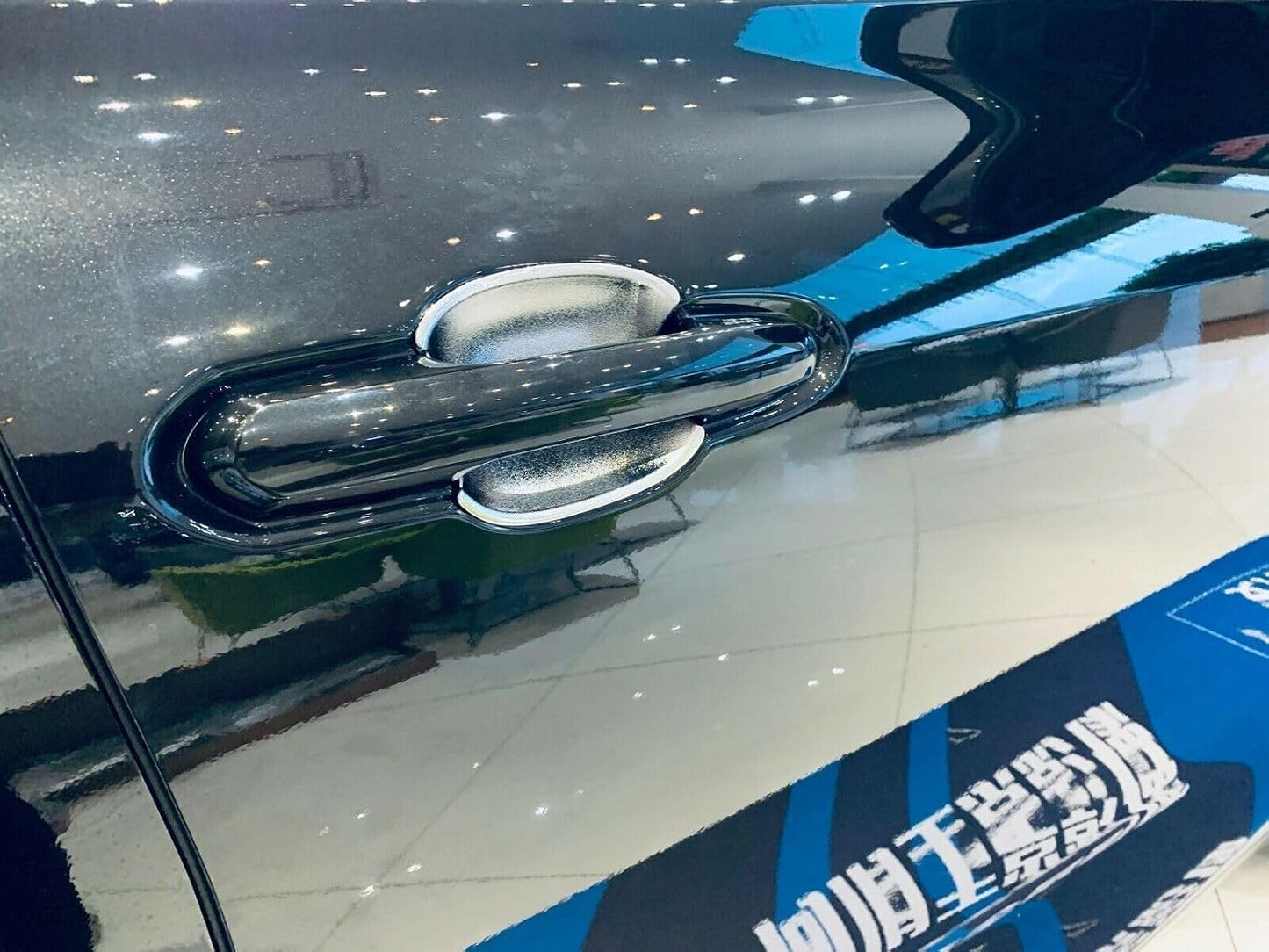 ya 2 8.15 for 2020-2023 for Toyota Highlander Exterior Door Handle Bowl Chrome Side Cover Trim 4P