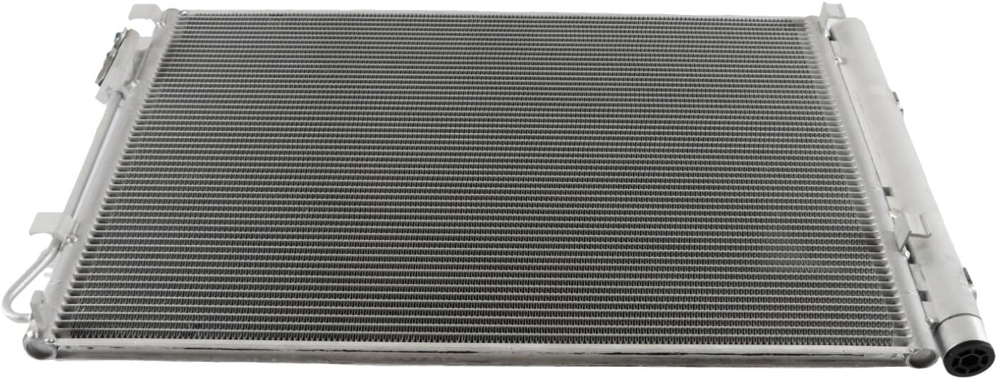 ya 2 8.15 AC Condenser For 2012-2017 for Hyundai Accent for Kia Rio Aluminum w/Receiver Drier