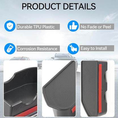 ya 5 8.10 Stake Pocket Covers Plugs for Chevrolet for Silverado for GMC for Sierra Truck-Bed Rail Hole