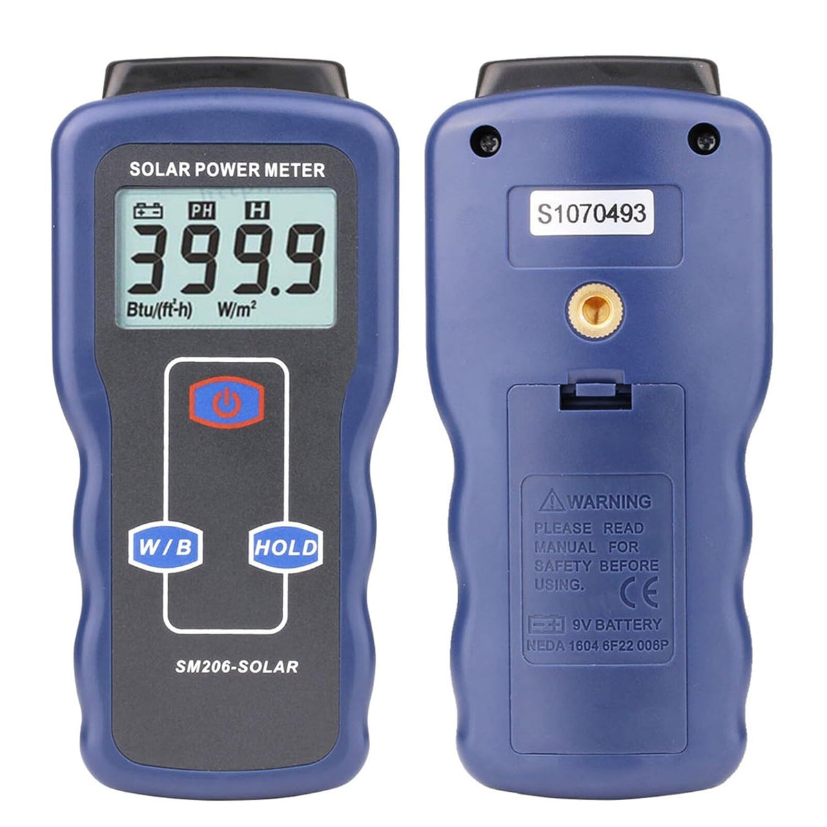 ya 16 10.20 baidi SM206 Precision Solar Power Meter Digital Sun Light Energy Insolation Tester at