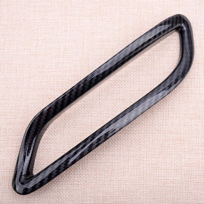 ya 14 9.20 zhengce Carbon fiber style rear fog lamp cover decoration suitable for Toyota for-1