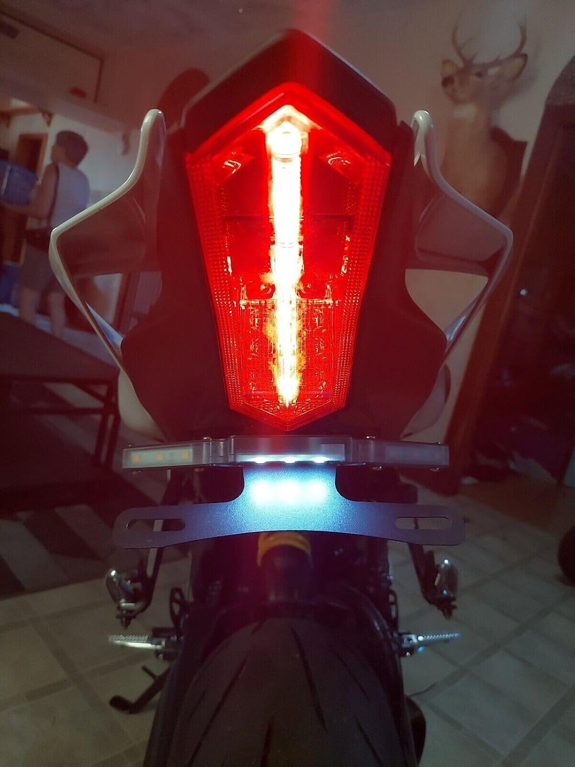 ya 13 9.15 baidi Fender Eliminator LED Turn Signal Tail Tidy License Plate for Yamaha MT-07 FZ07